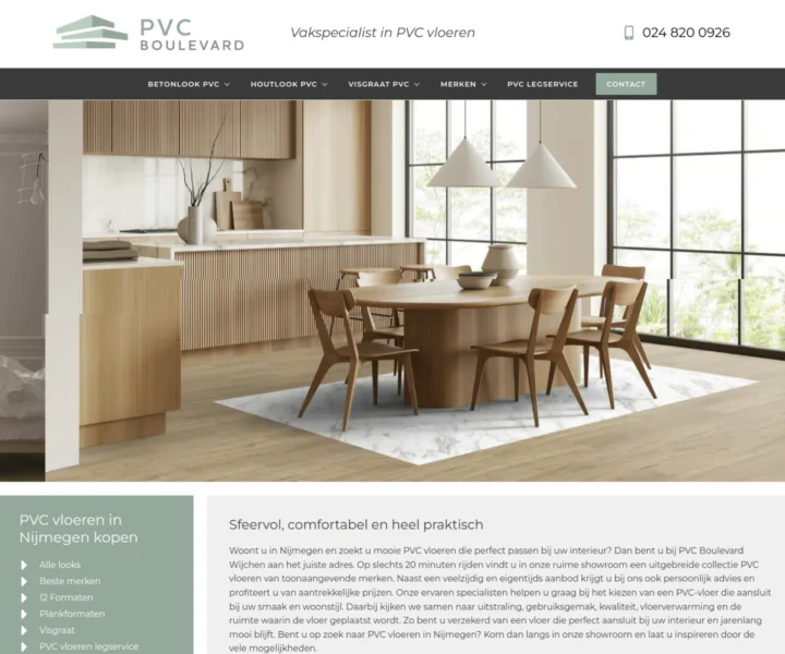 PVC floors – Nijmegen city page – PVC Boulevard